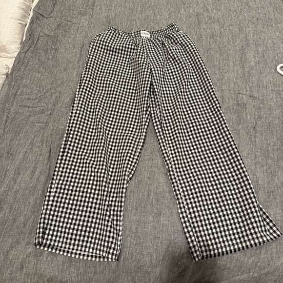Lomon Pants - 100% Cotton Gingham Pants